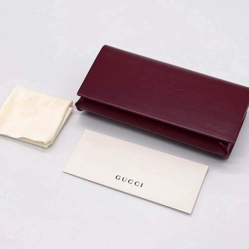NEW GUCCI GG1860S 003 BURGUNDY/BLUE UNISEX SUNGLASSES GUCCI